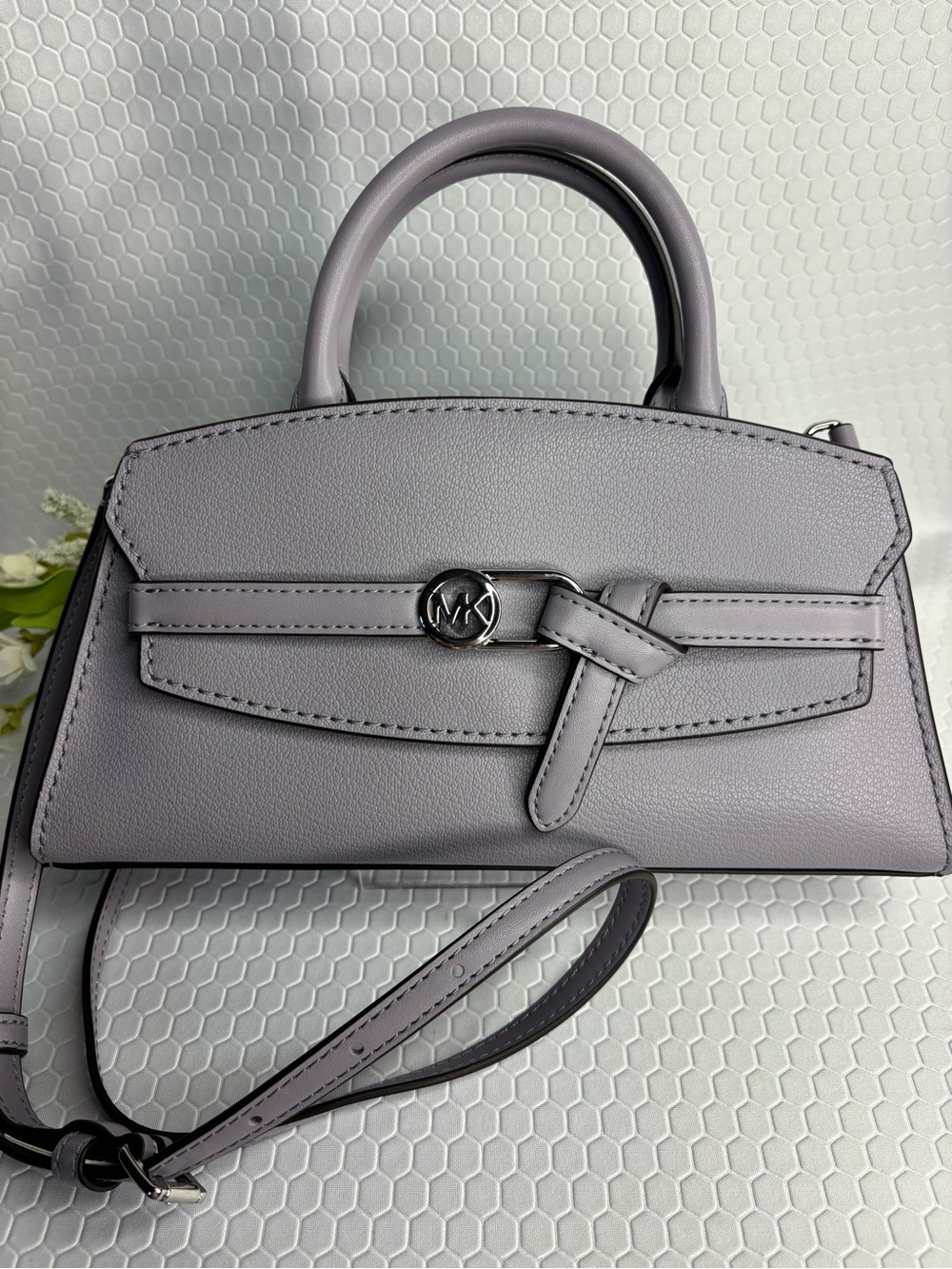 Michael Kors Lavender Purple Satchel Bag - Picture 3 of 12